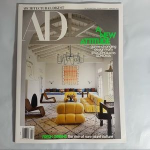 Architectural Digest February 2022 Game Changing Design Stockholm To Sonoma
